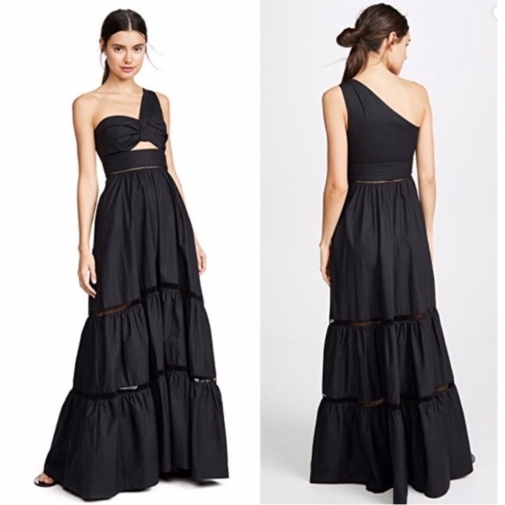 A.L.C. Piper One-Shoulder Maxi Dress